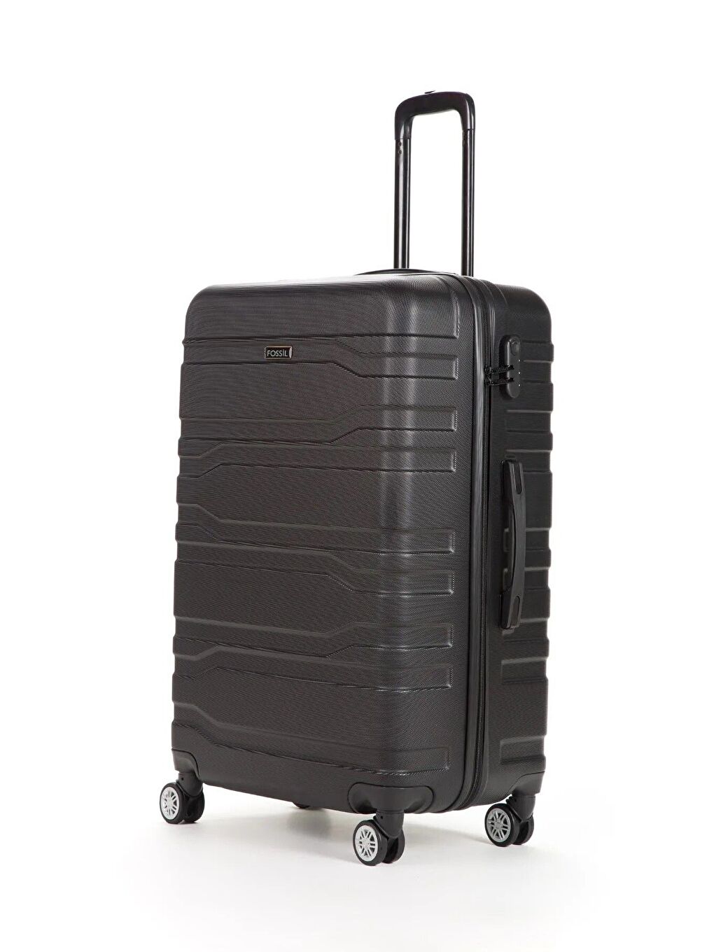 Siyah ABS Unisex 75cm Büyük Boy Valiz-4