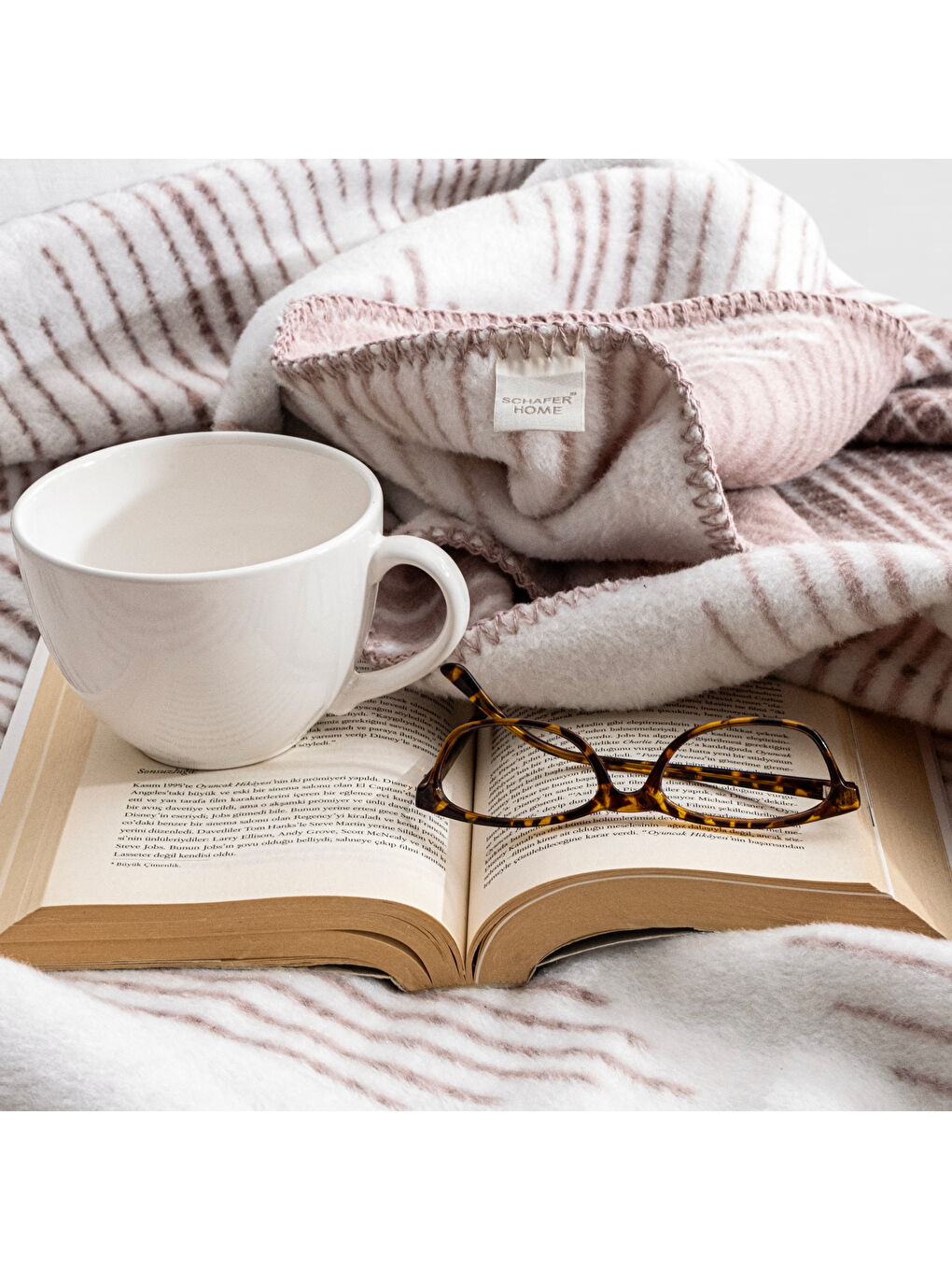 Home Bloom TK Battaniye 150x220 Cm 1 Parça-Lila-2