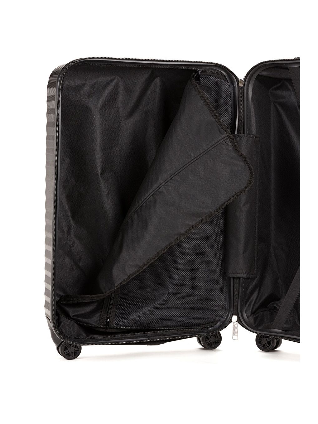 Siyah ABS Unisex 75cm Büyük Boy Valiz FSL111-4