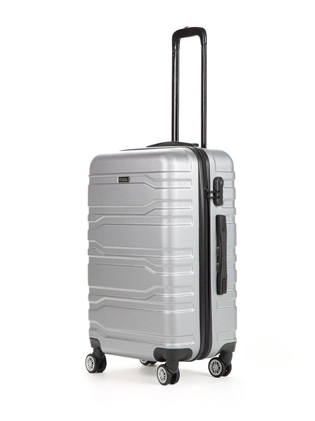 Gri ABS Unisex Orta Boy Valiz-2