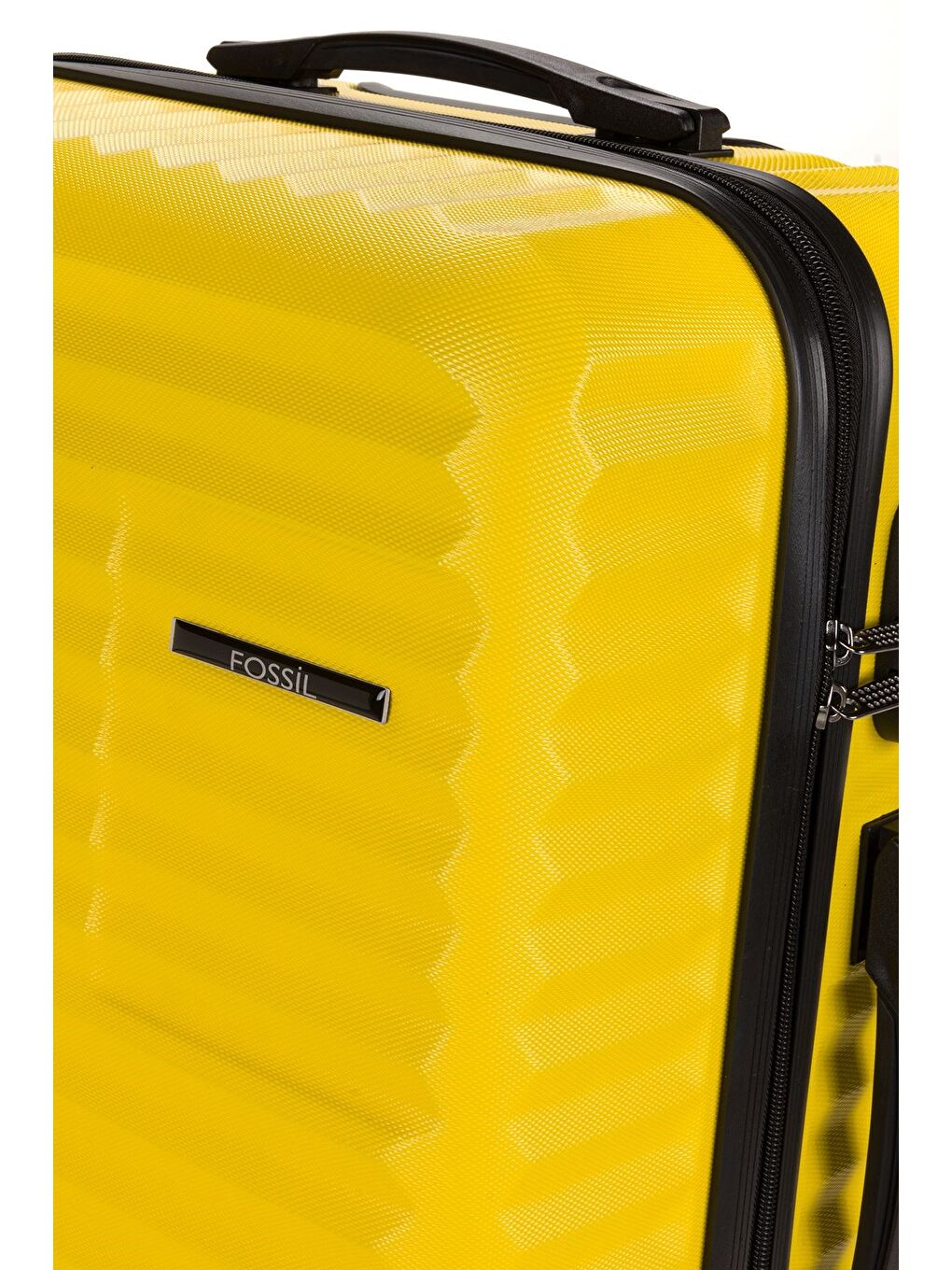 Sarı ABS Unisex Kabin, Orta, Büyük Boy 3'lü Valiz Seti FSL111-6