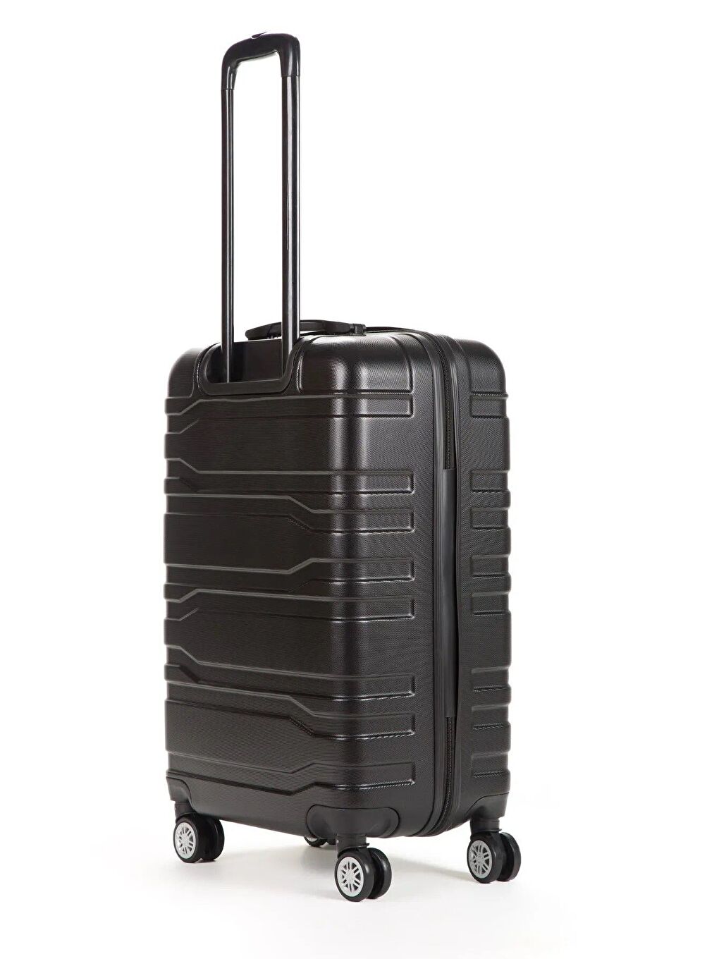 Siyah ABS Unisex Orta Boy Valiz-7