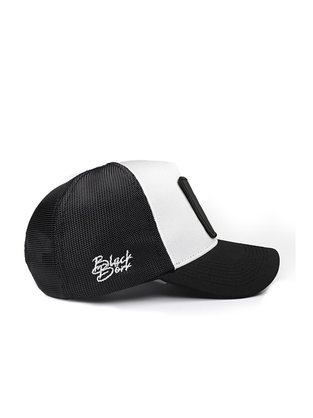 Yesterday Now Tomorrow Siyah-Beyaz Trucker Şapka-1