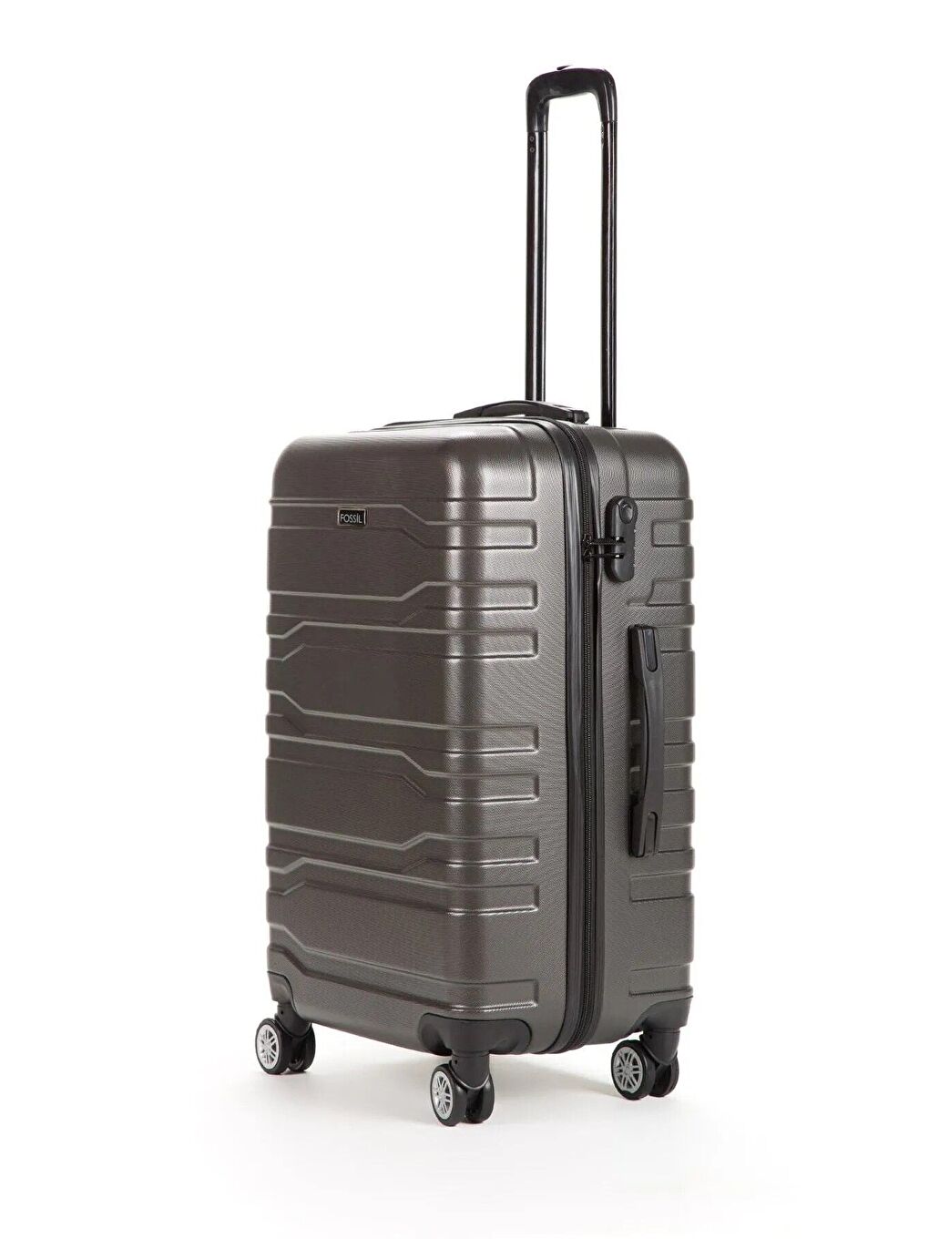 Antrasit ABS Unisex Orta Boy Valiz-1