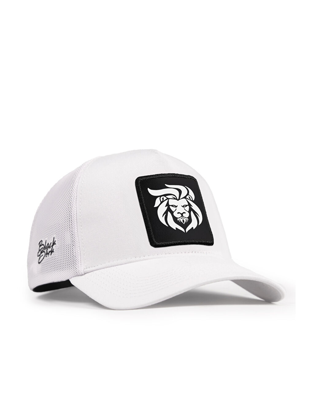 Aslan Logolu Beyaz Trucker Şapka