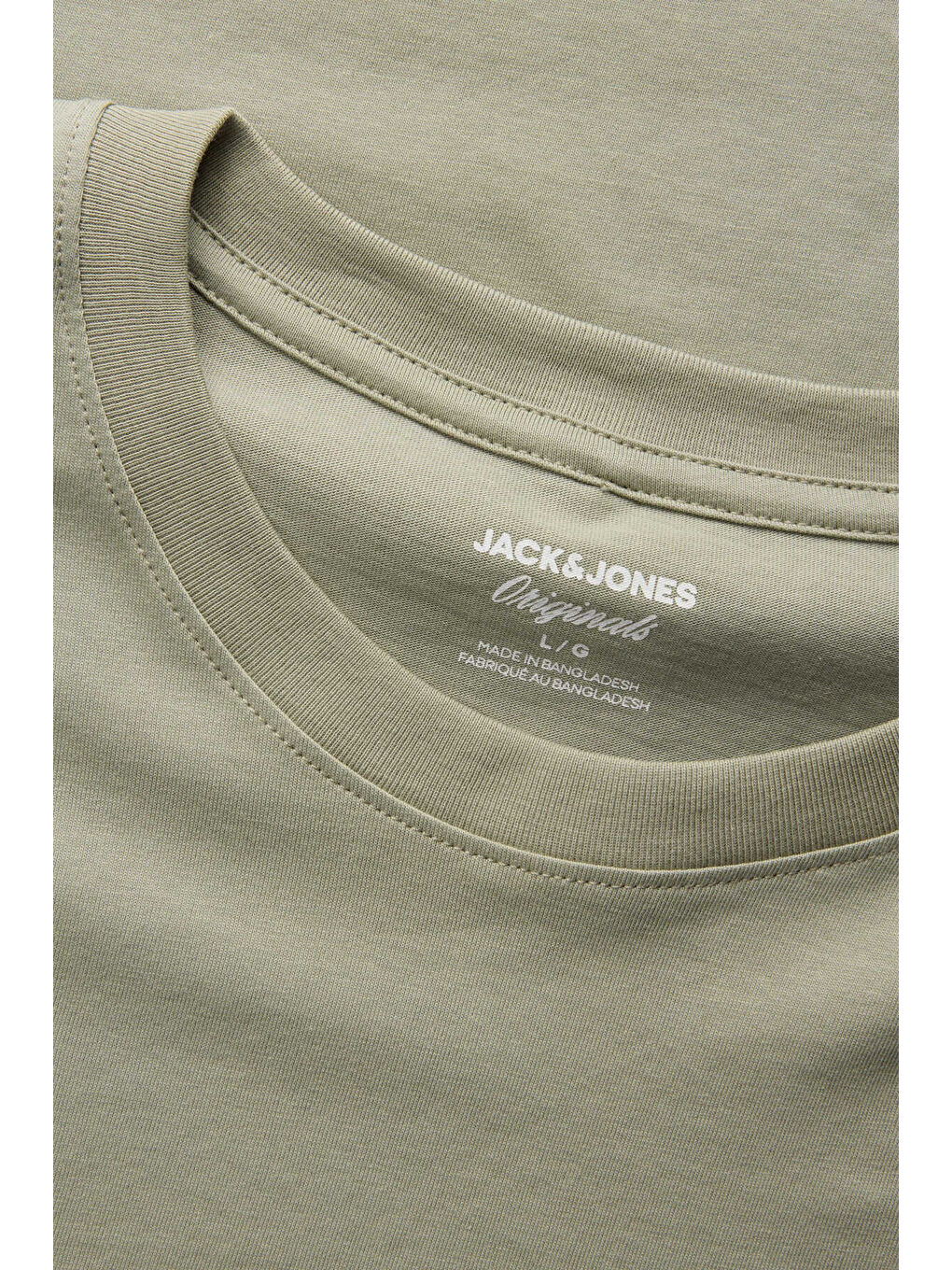 Yeşil Originals Logolu Pamuklu Regular Fit Bisiklet Yaka T Shirt 12290315-2