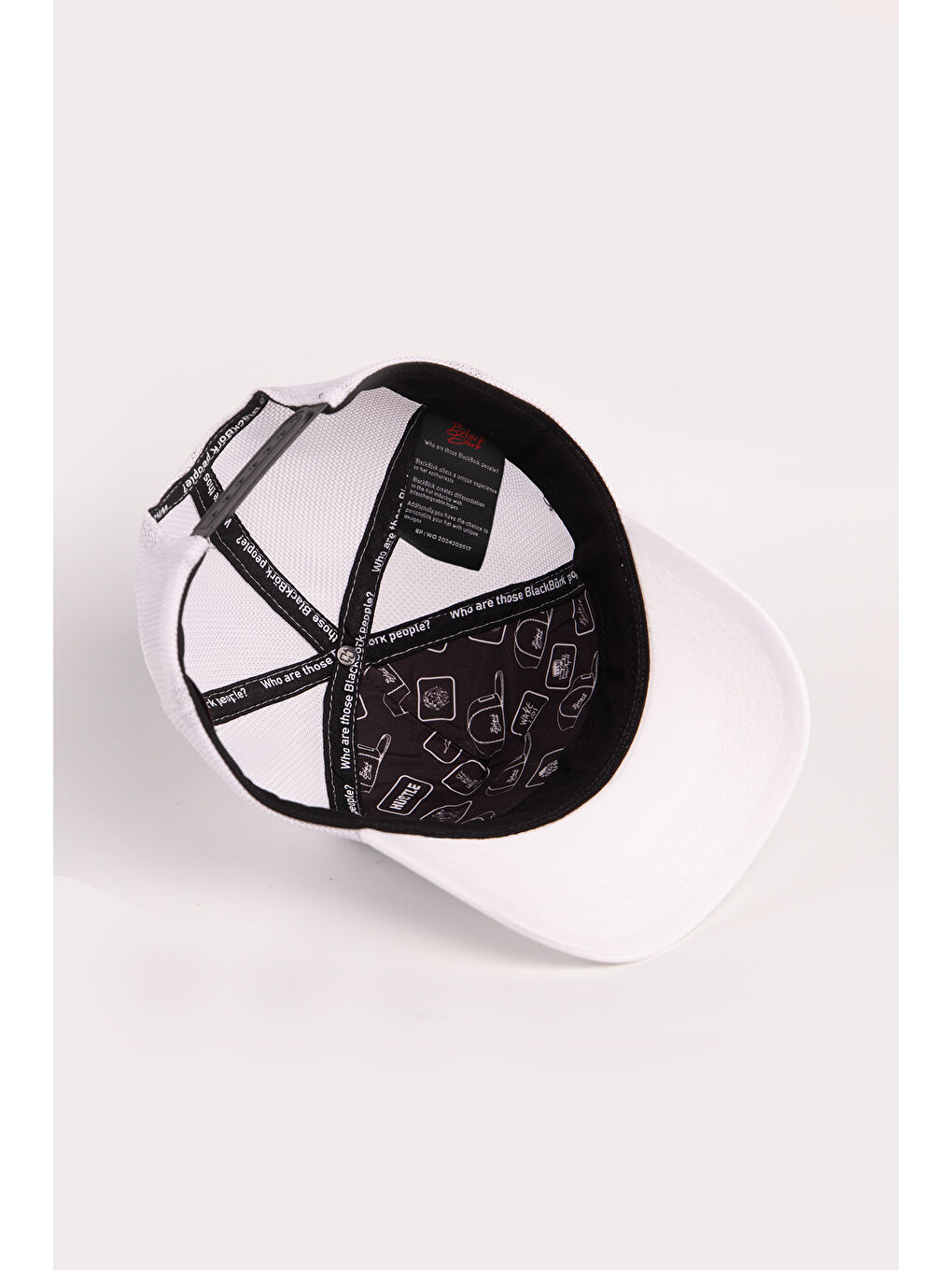 Sinema Logolu Beyaz Trucker Şapka-4