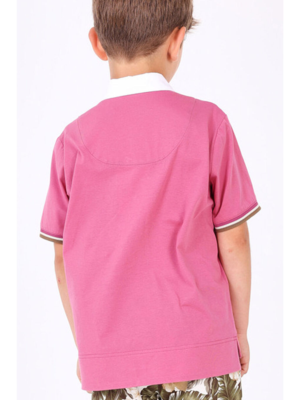 Erkek Çocuk Tshirt Fuşya-3