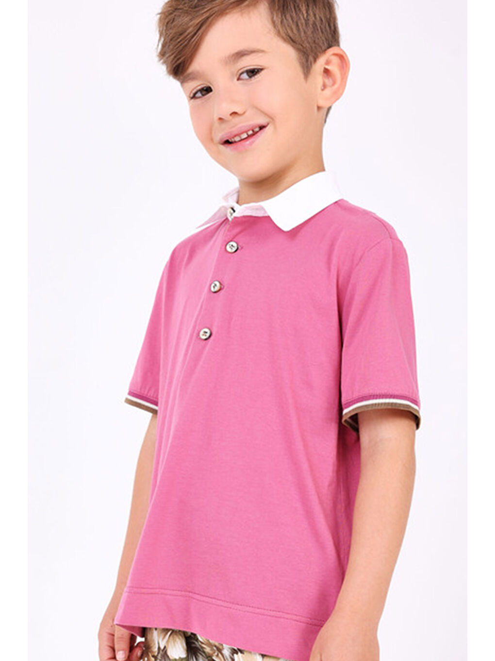 Erkek Çocuk Tshirt Fuşya-4