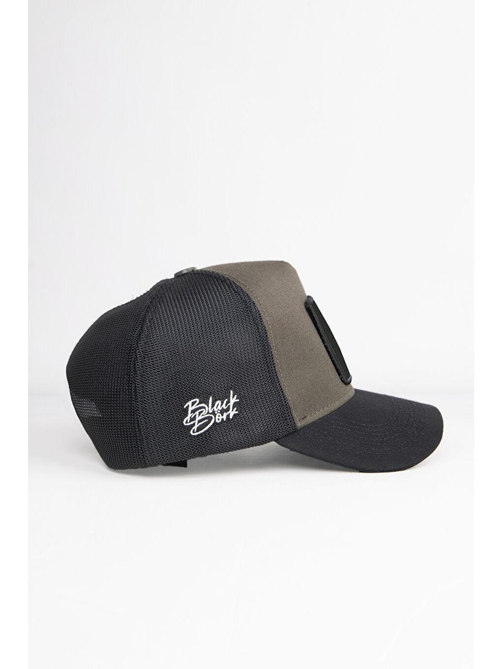 Why So Serious Logolu Siyah-Haki Trucker Şapka-2