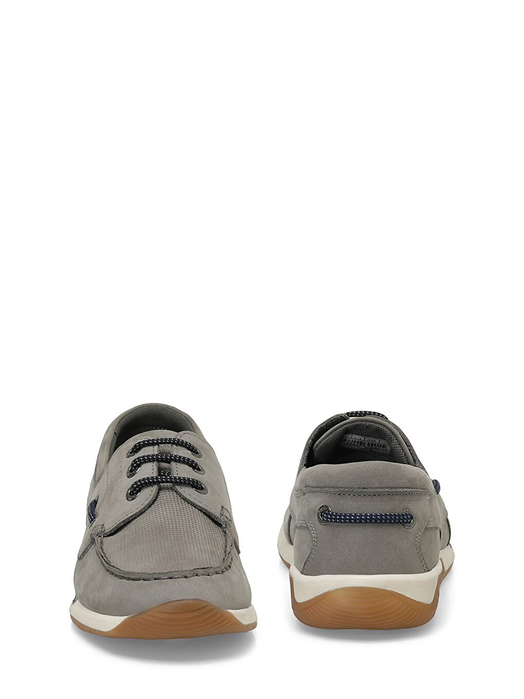236360N 4FX Gri Erkek Marin Ayakkabı-4