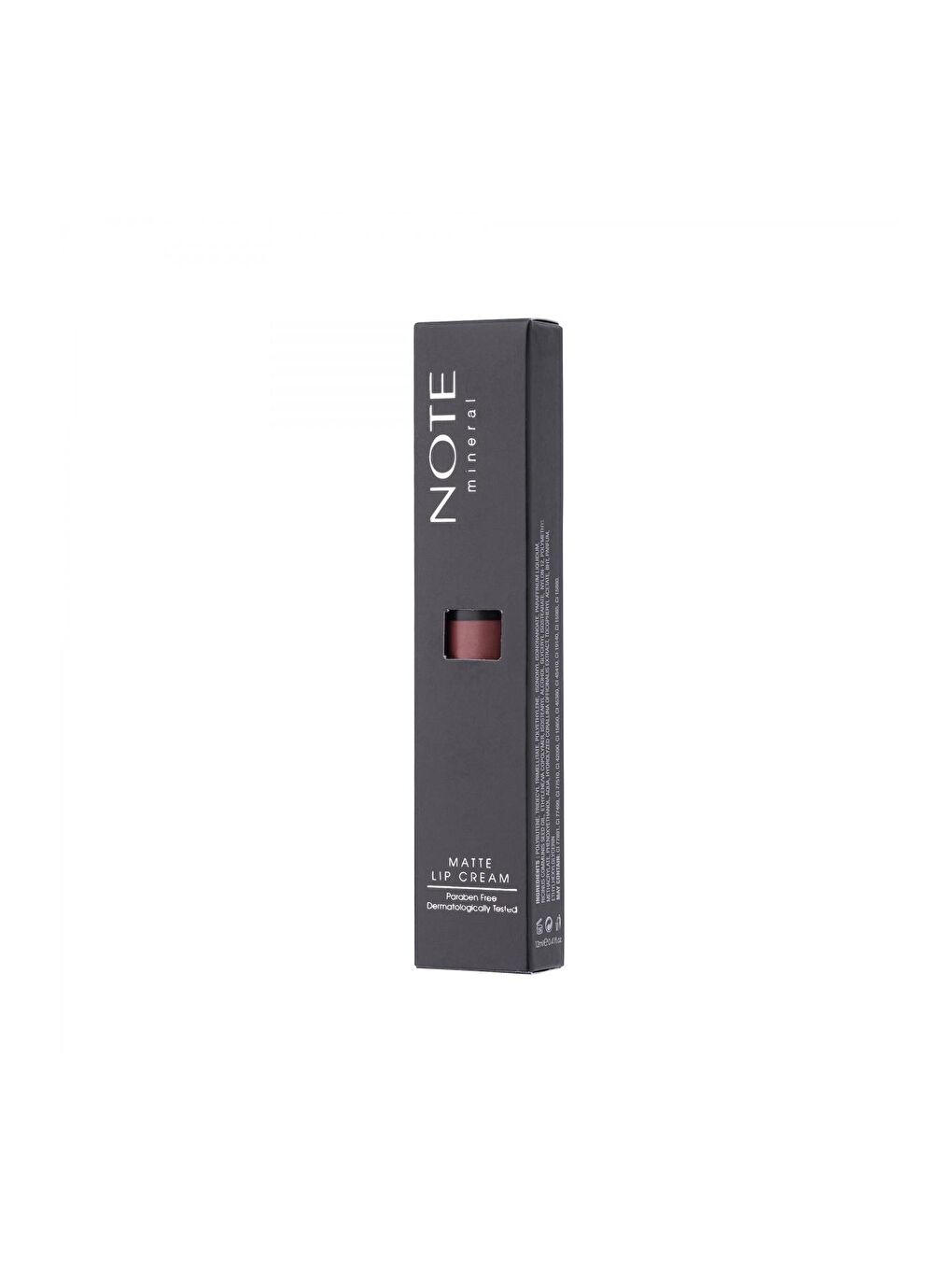 Note Cosmetique Mor Mineral Matte Lip Cream Yarı Mat Bitişli Likit Ruj 08 Queen of Night - Mor - 3