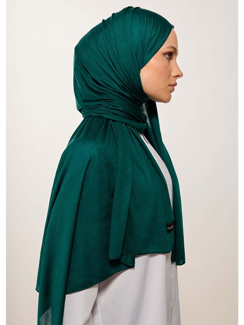 Tesettür Şal - Zümrüt Yeşili-2