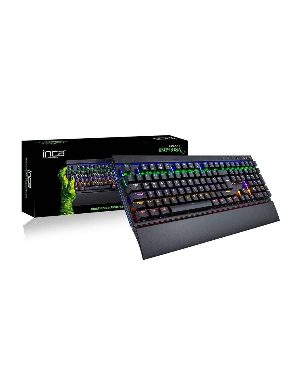 Empouse IKG-441 Mekanik Blue Switch Led Oyuncu klavye