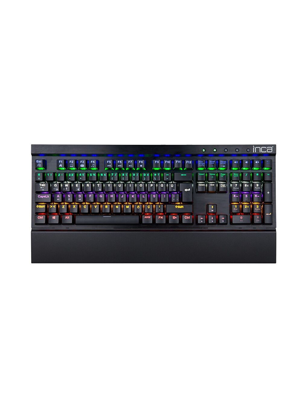 Empouse IKG-441 Mekanik Blue Switch Led Oyuncu klavye-4