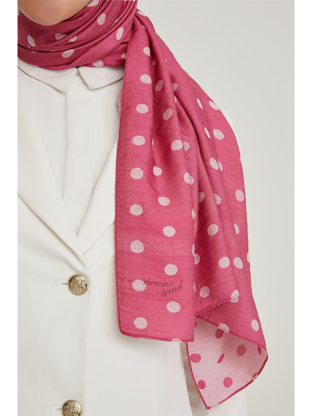 ARMİNE Pembe Trend Pure Lina Şal 4 2527 2527 - S000177007-20024 | LCW