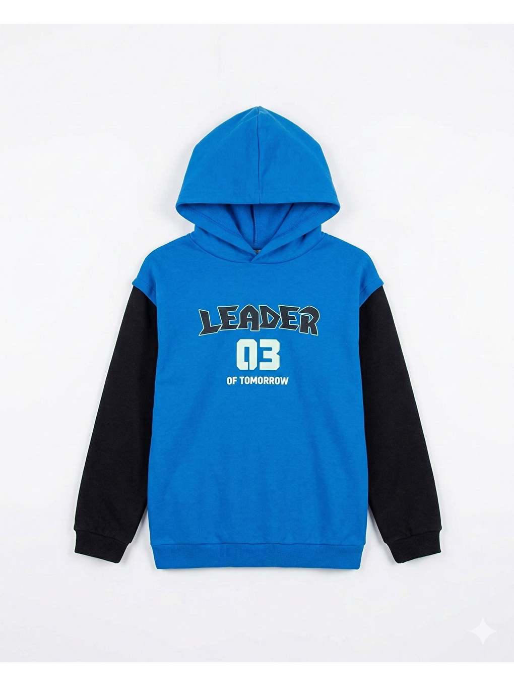 Mavi Erkek Çocuk İki İplik Kumaş Eşofman Takımı-1