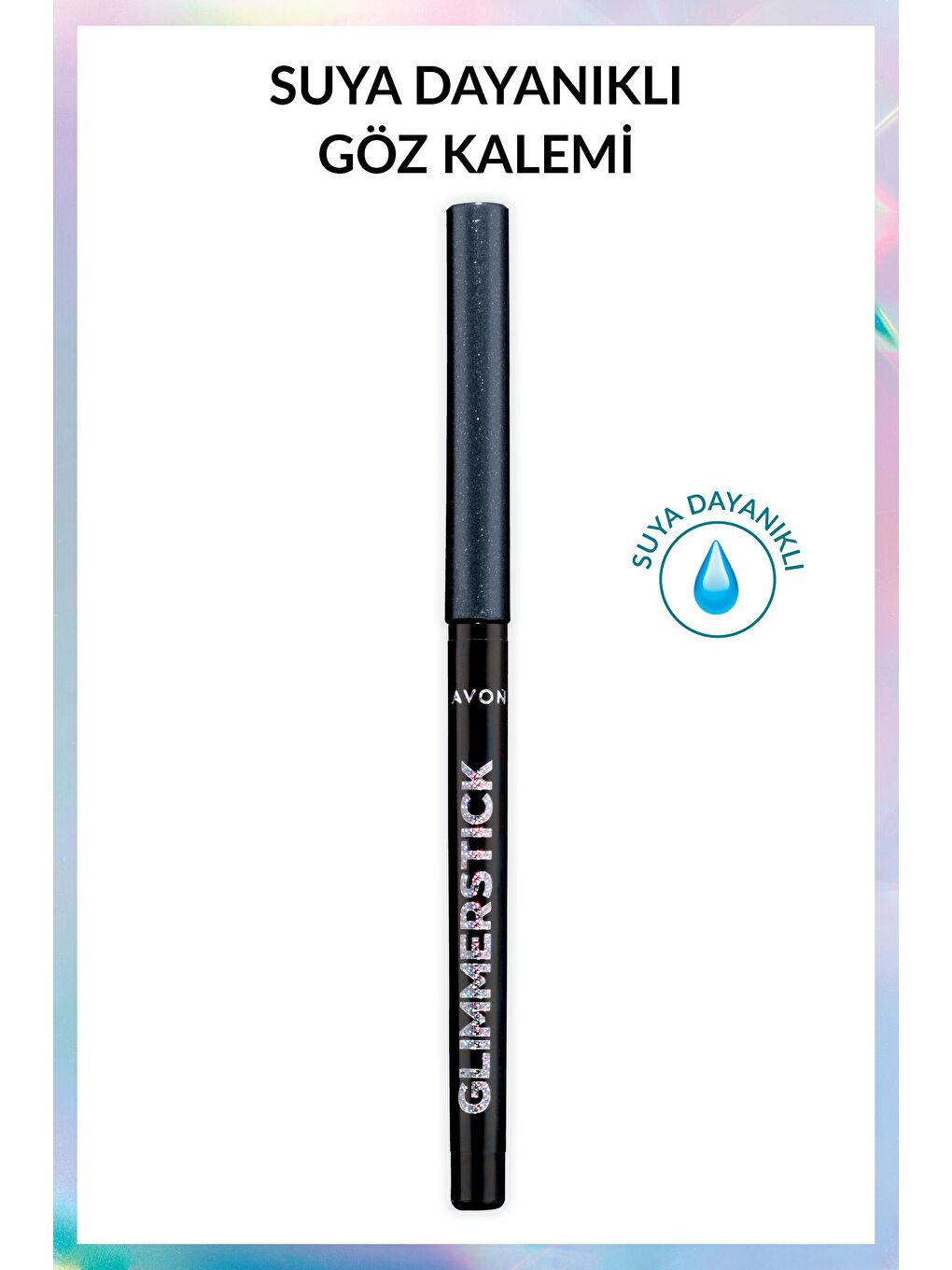 AVON Glimmersticks Pırıltılı Asansörlü Suya Dayanıklı Göz Kalemi Smokey Diamond