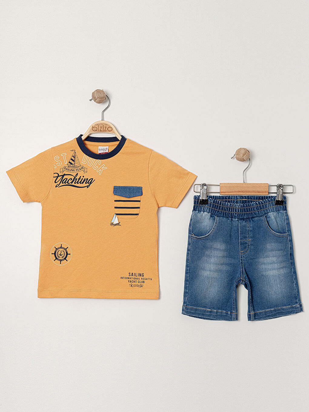 Turuncu Erkek Çocuk Takım 2-5 Yaş Oranj