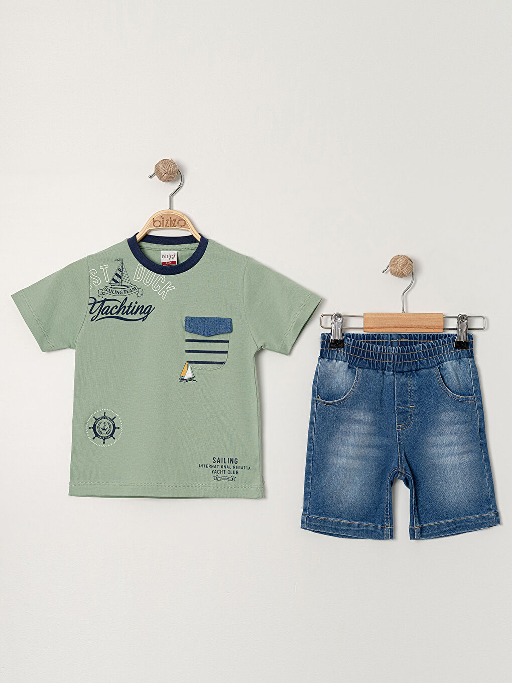 Erkek Çocuk Takım 2-5 Yaş Haki