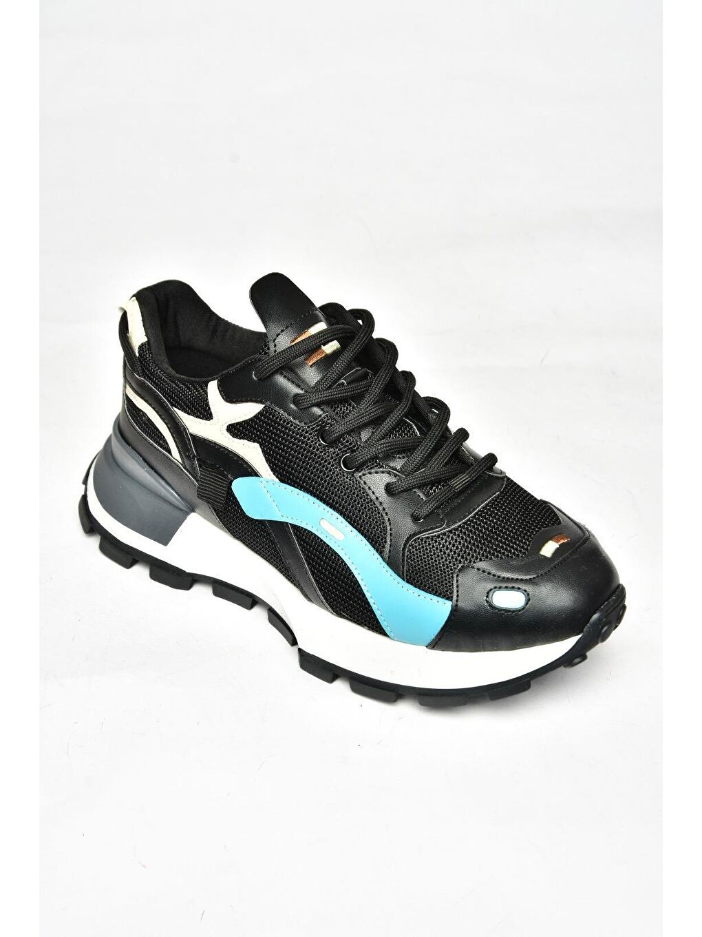 Fox Shoes Siyah S3122131 Siyah Kadın Spor - 4