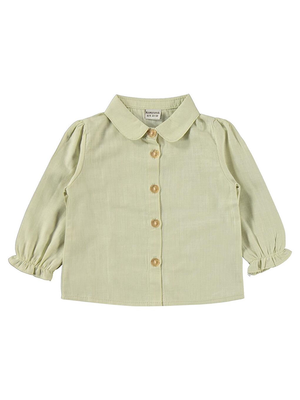 Fırfır Süeterli 3 Lü Jean 6-18 Ay Takım - Yeşil 6-9 Ay-3