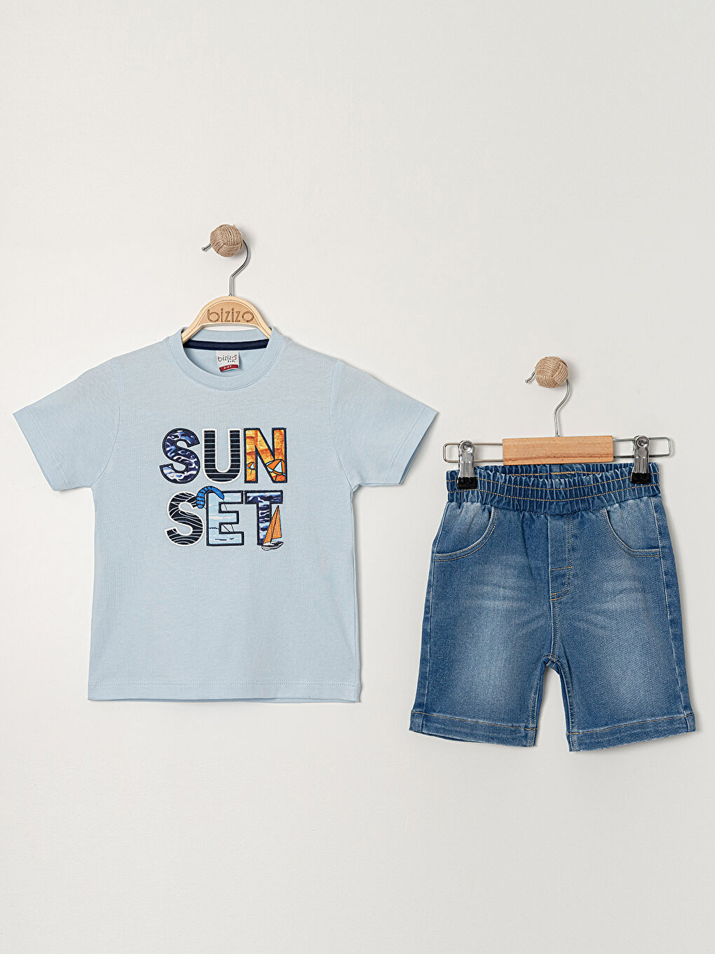 Erkek Çocuk Takım 2-5 Yaş Mavi