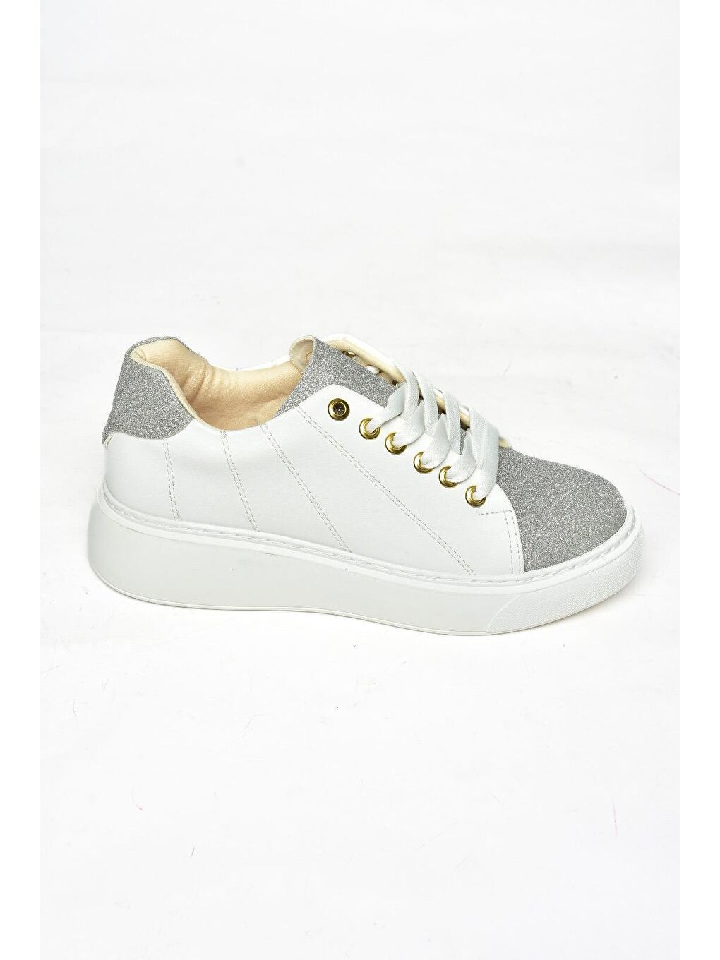 S8200422 Beyaz-Gümüş Kadın Spor-2
