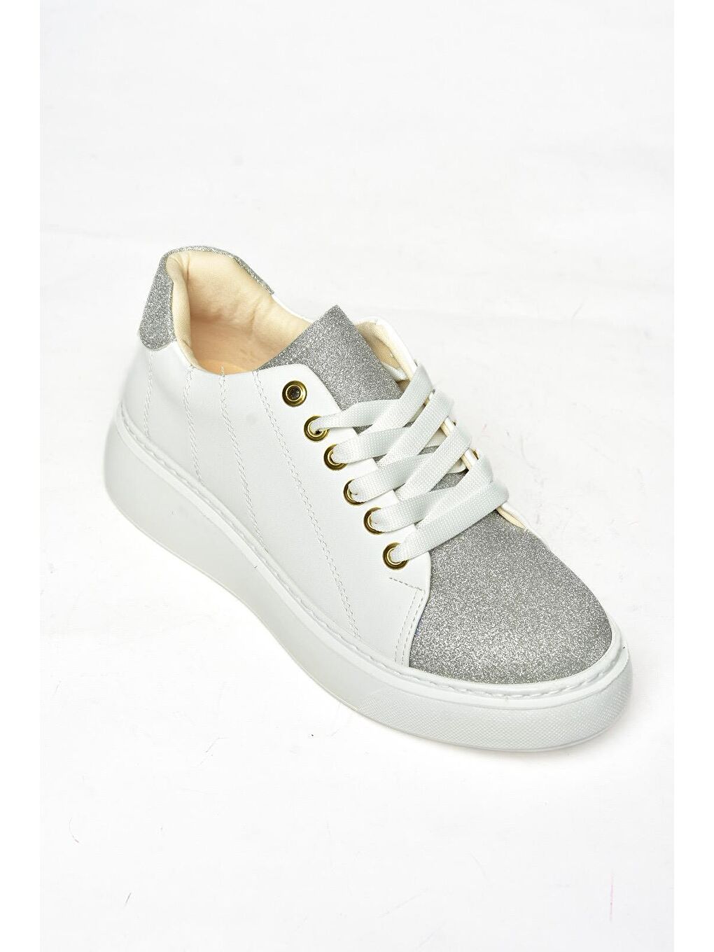 S8200422 Beyaz-Gümüş Kadın Spor-3