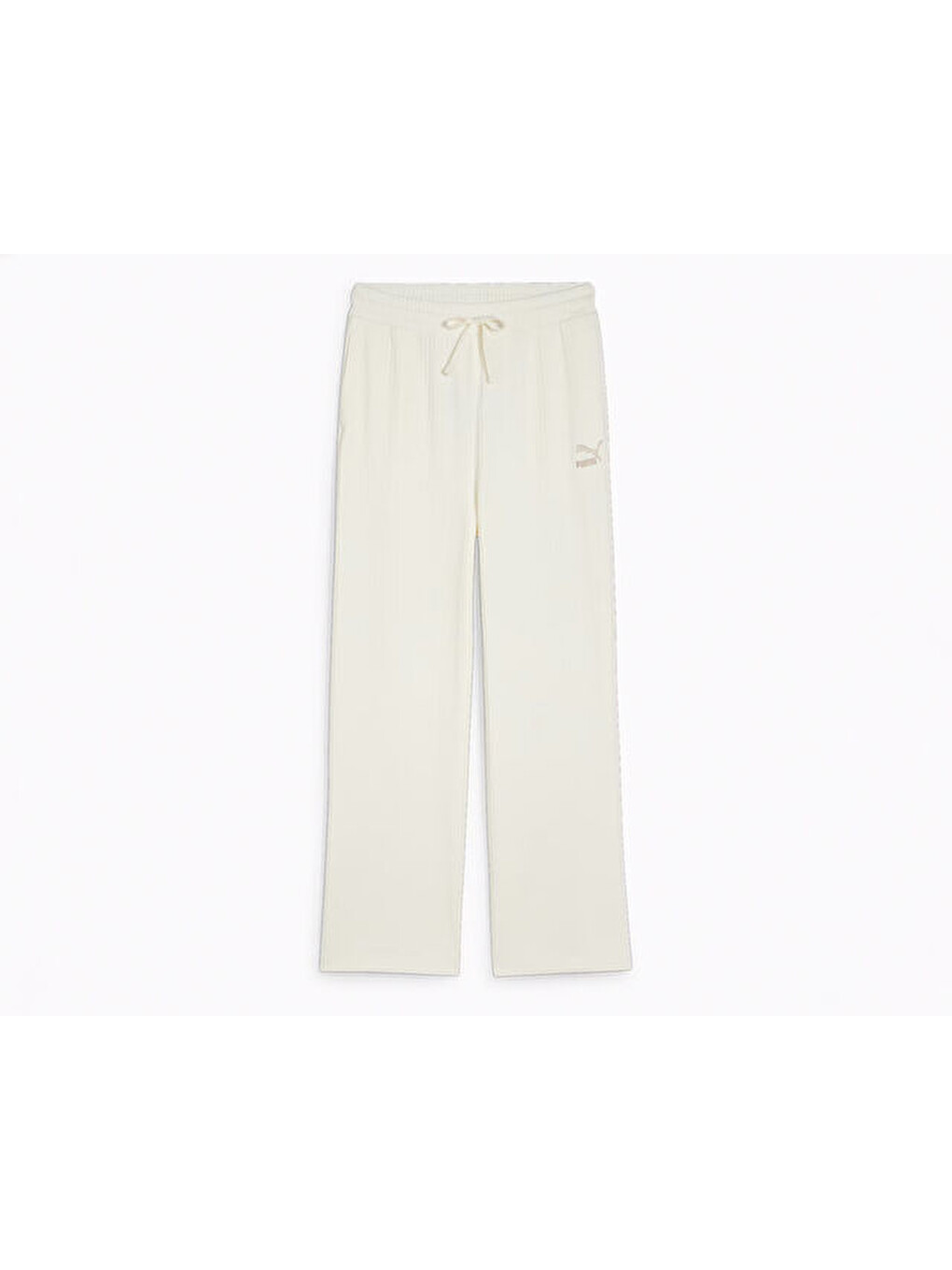 Ekru Classics Ribbed Relaxed Pant Kadın Günlük Eşofman Altı 62426866 Krem-4