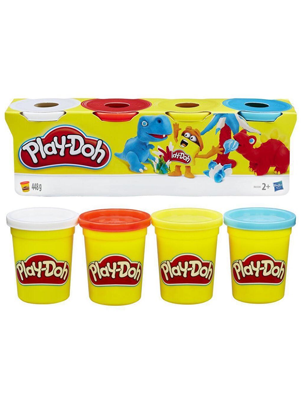 Play-Doh Uçuk Sarı Oyun Hamuru 4 Lü 448 gr - 2