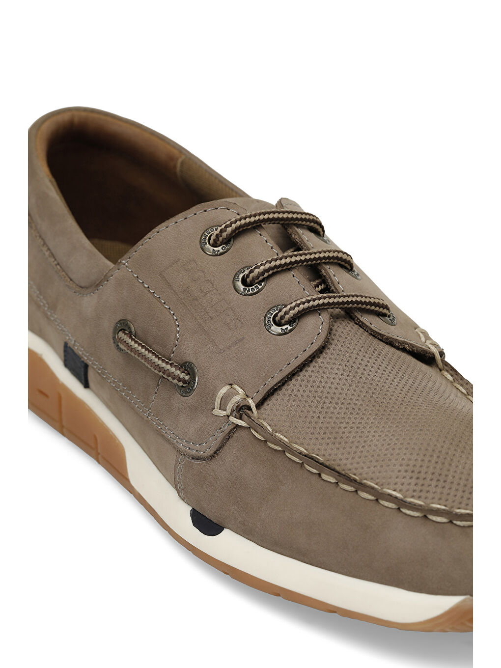 Bej 236360N 4FX Kum Erkek Marin Ayakkabı-6