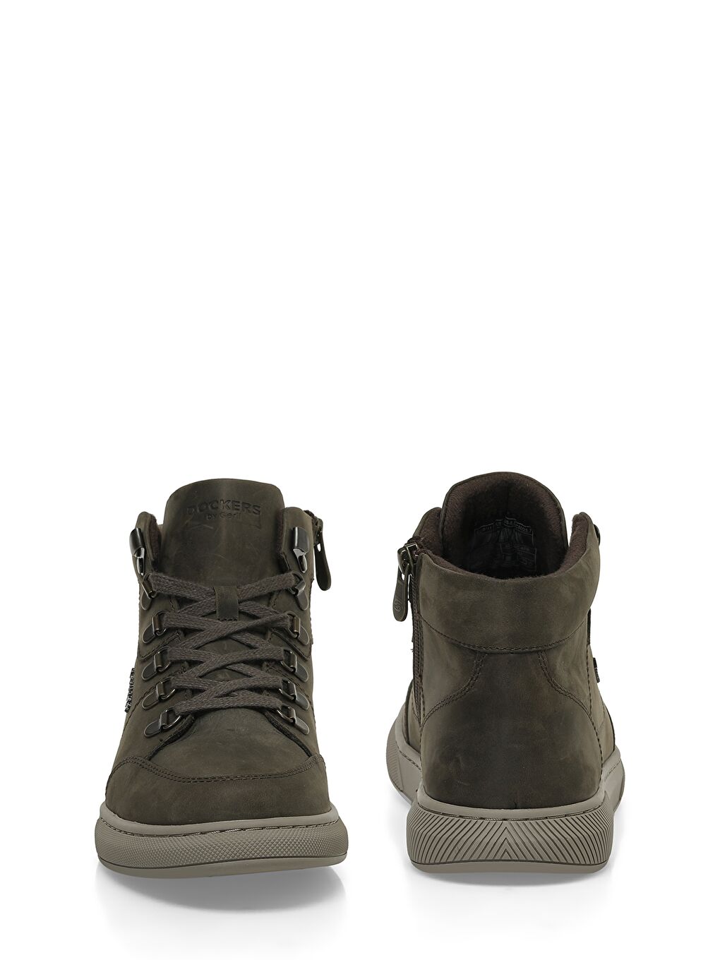 237046C 4PR Haki Erkek Ayakkabı-4