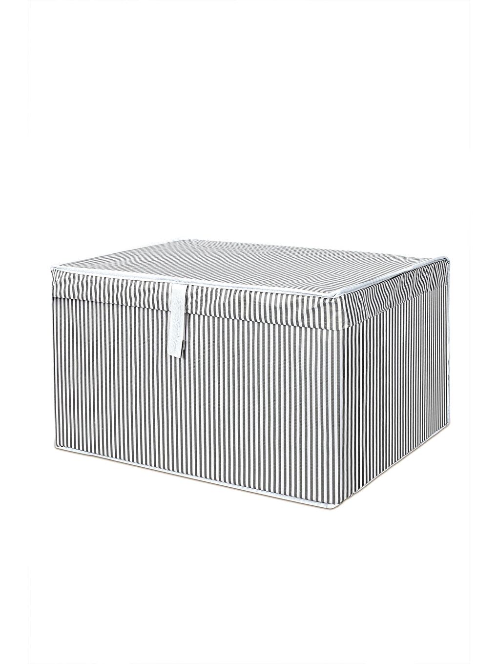 Gri 4'lü Kapaklı Hurç Saklama Kutusu 50x40x30 cm-2