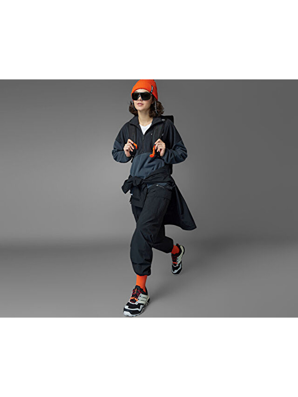 W Cargo Pants Kadın Outdoor Eşofman Altı Jf3699 Siyah-6