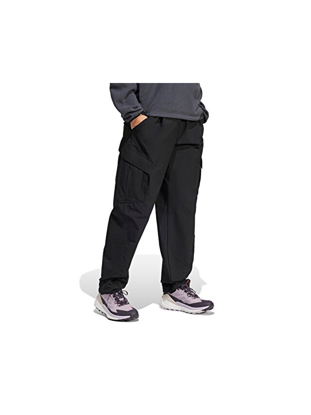W Cargo Pants Kadın Outdoor Eşofman Altı Jf3699 Siyah-8