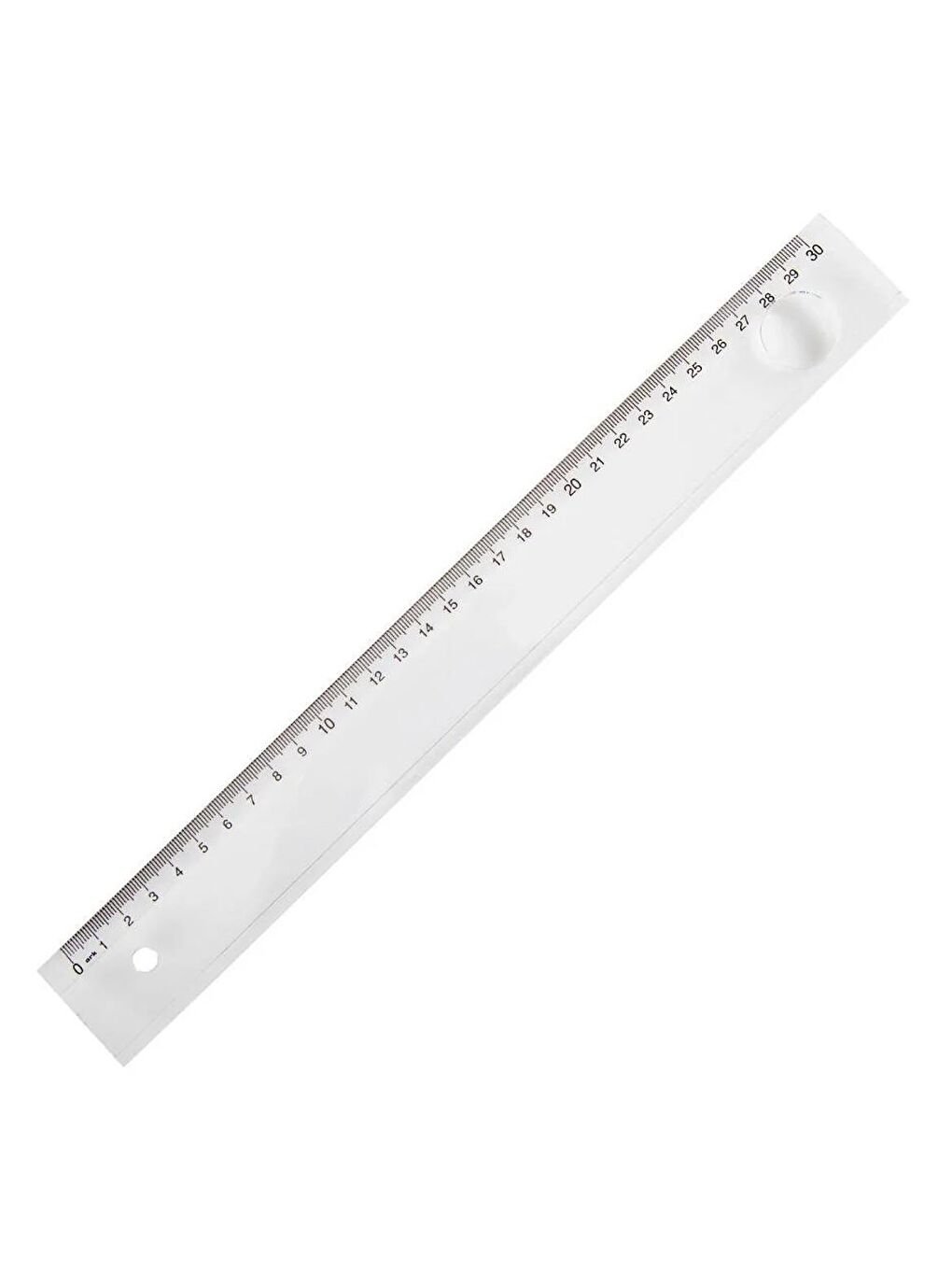 Ark Mercekli Geniş Büro Cetveli 30 cm Kod:179