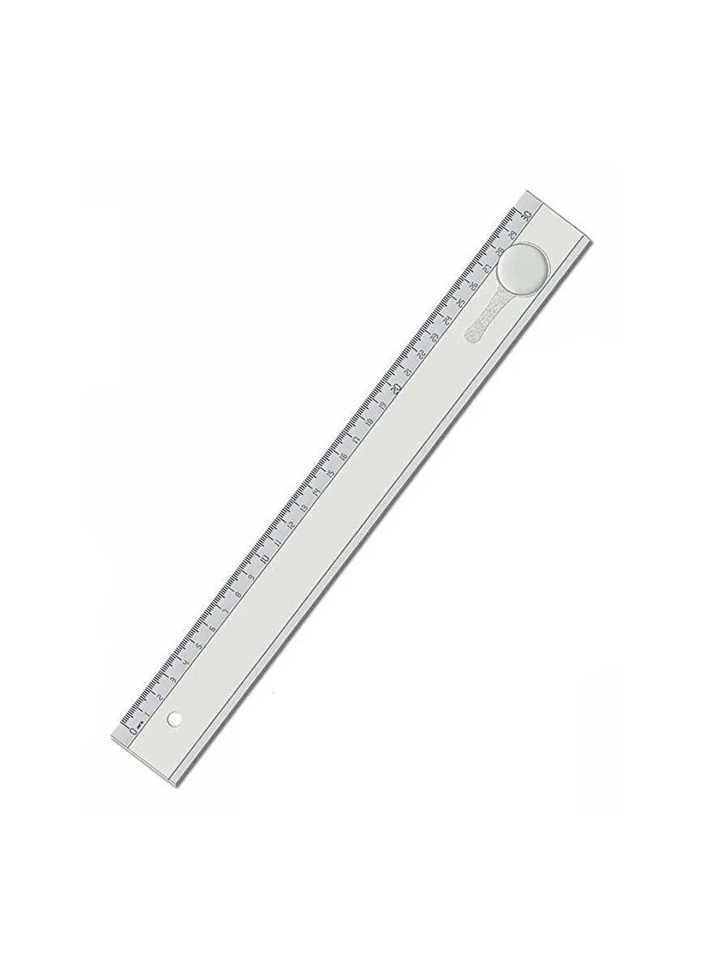 Ark Mercekli Geniş Büro Cetveli 30 cm Kod:179 - 1