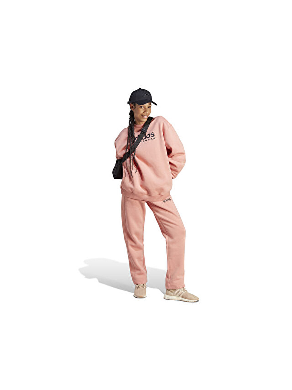 W All Szn G Pt Kadın Günlük Eşofman Altı Il3239 Pembe-2