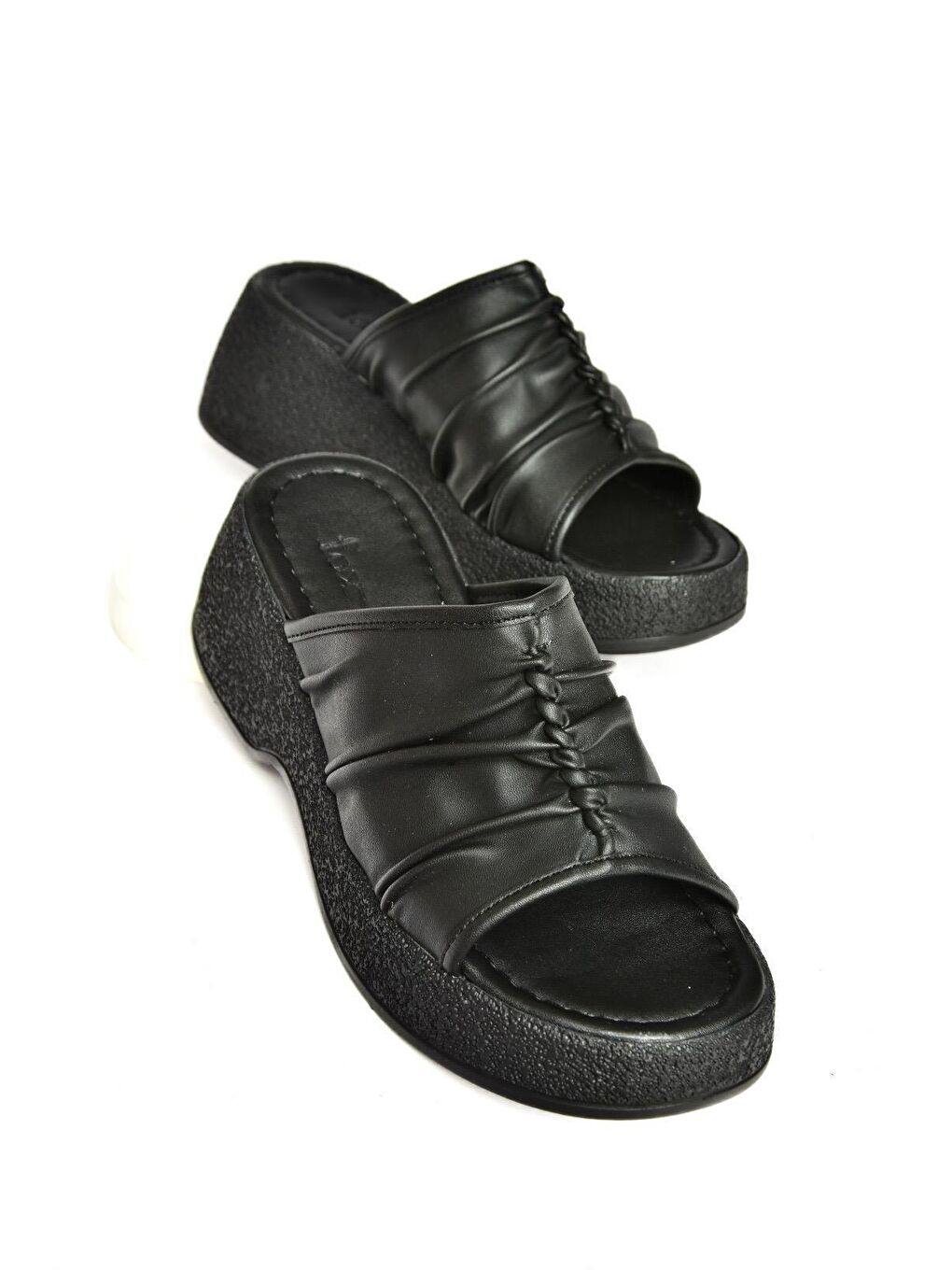 S9964430 Siyah Kadın Terlik-5