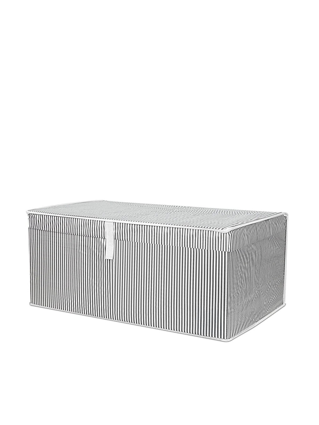 Gri 6 Adet Kapaklı Hurç Saklama Kutusu 70x40x30 cm-2