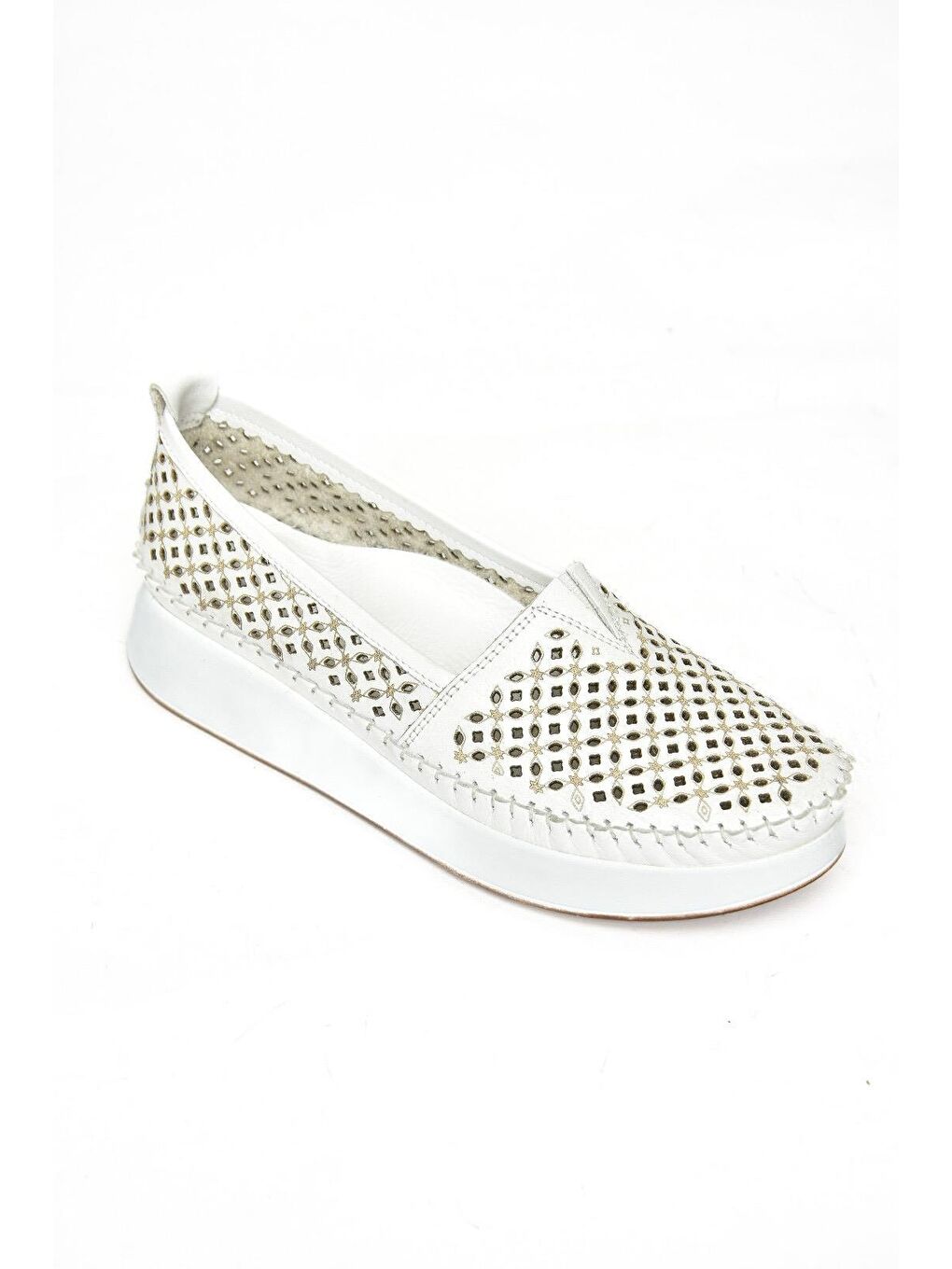 S5400115 Beyaz Kadın Ayakkabı-1