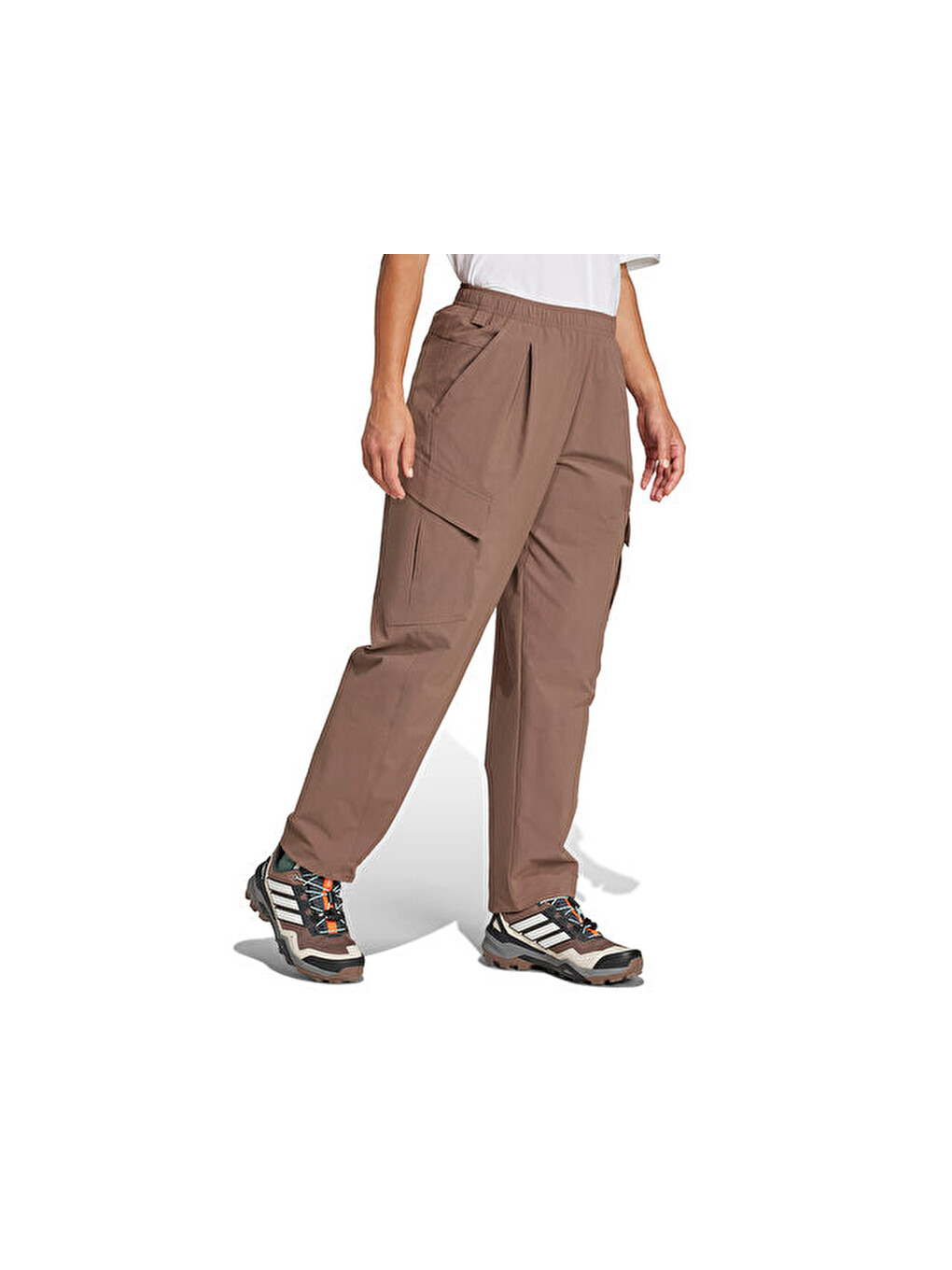 W Cargo Pants Kadın Outdoor Eşofman Altı Jm9857 Kahverengi-4