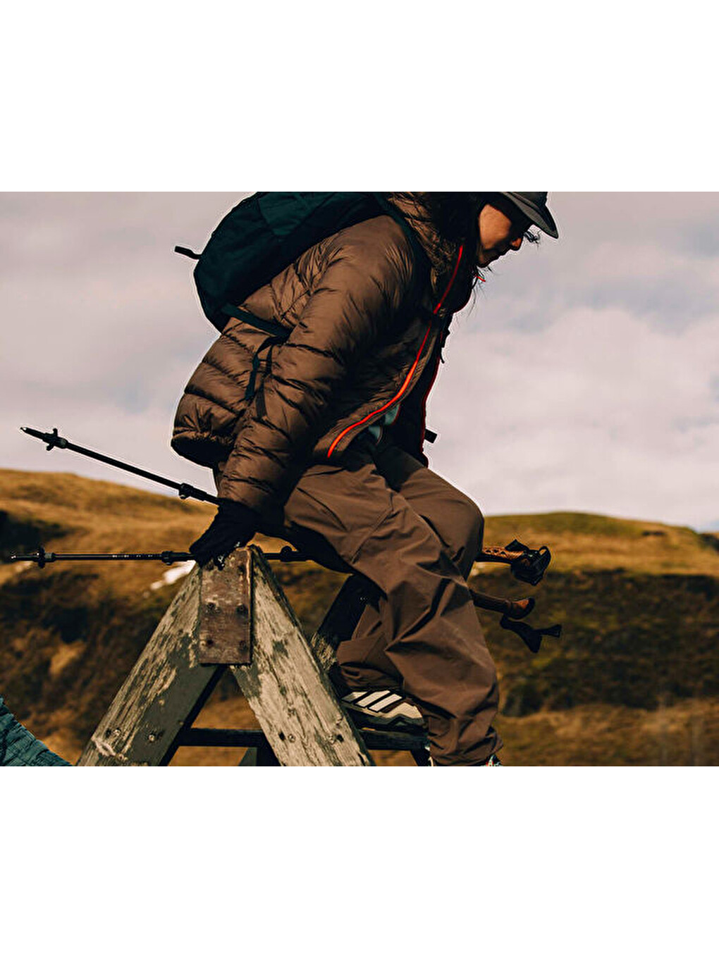 W Cargo Pants Kadın Outdoor Eşofman Altı Jm9857 Kahverengi-10