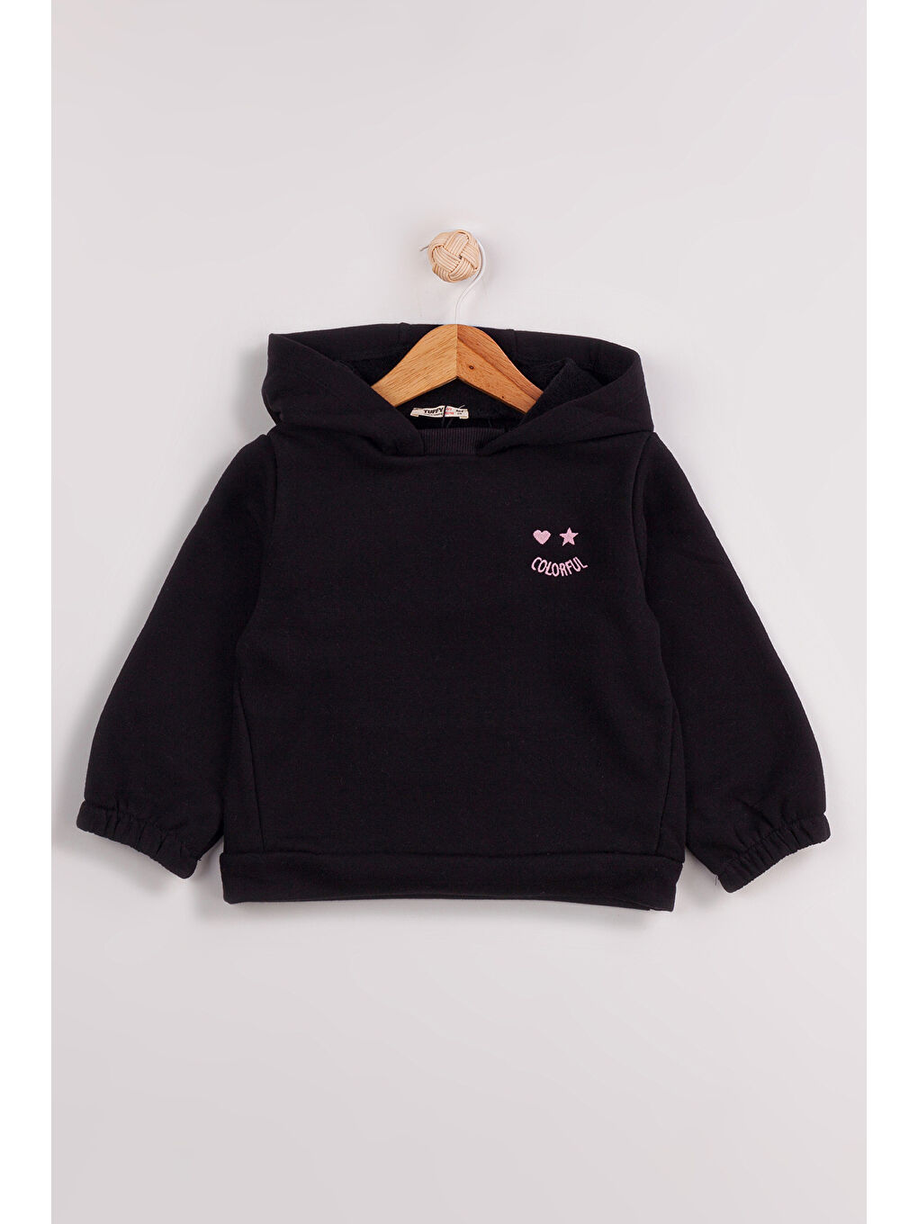 MİSSTUFFY Pembe Kız Çocuk 2'li Paket Basic Sweatshirt - 3