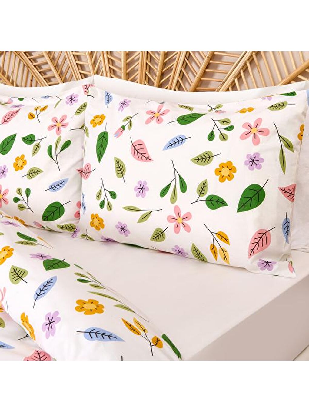 Karışık Soft Chesney Tek Kişilik Nevresim Takımı - Renkli-3