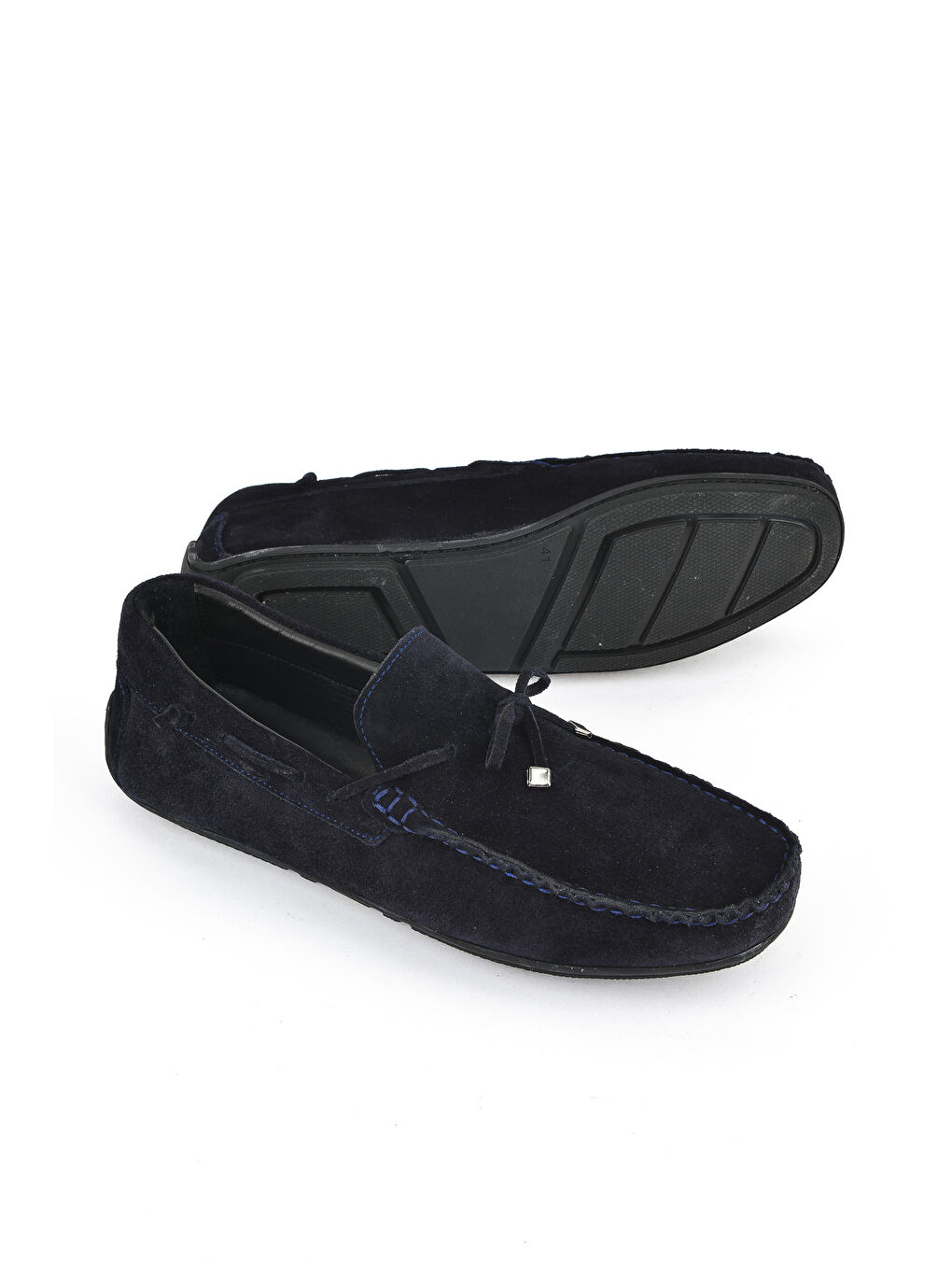 Erkek Hakiki Deri Ayakkabı 1511007ZB012 Lacivert-3