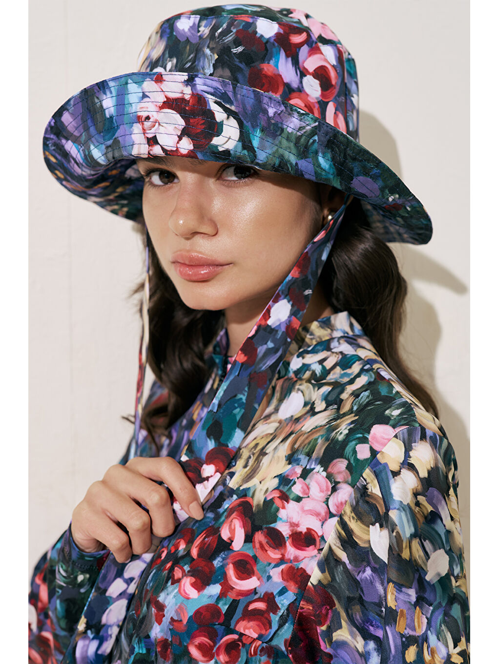 Karışık Bağlamalı Bucket Şapka Color Palette