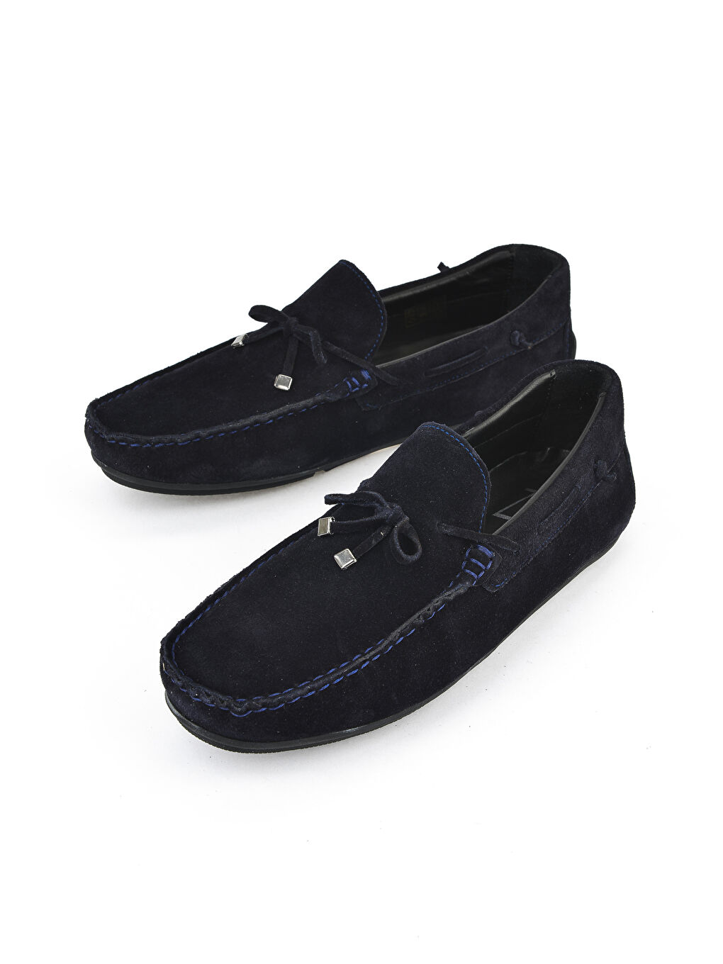 Erkek Hakiki Deri Ayakkabı 1511007ZB012 Lacivert-4