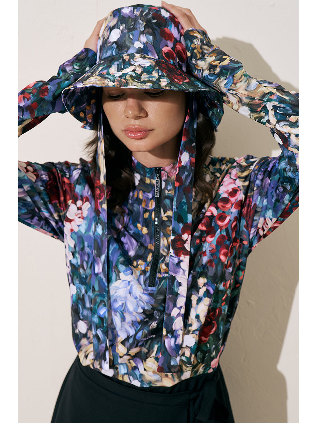 Karışık Bağlamalı Bucket Şapka Color Palette-1